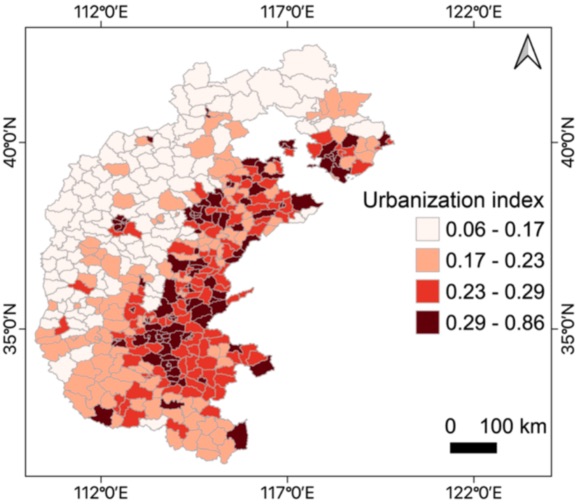 LPI paper urbanization index